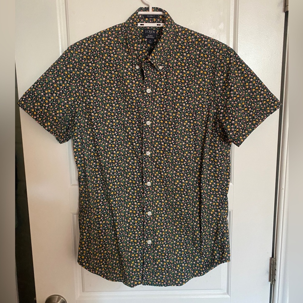 J. Crew Factory Men’s Floral Button Up